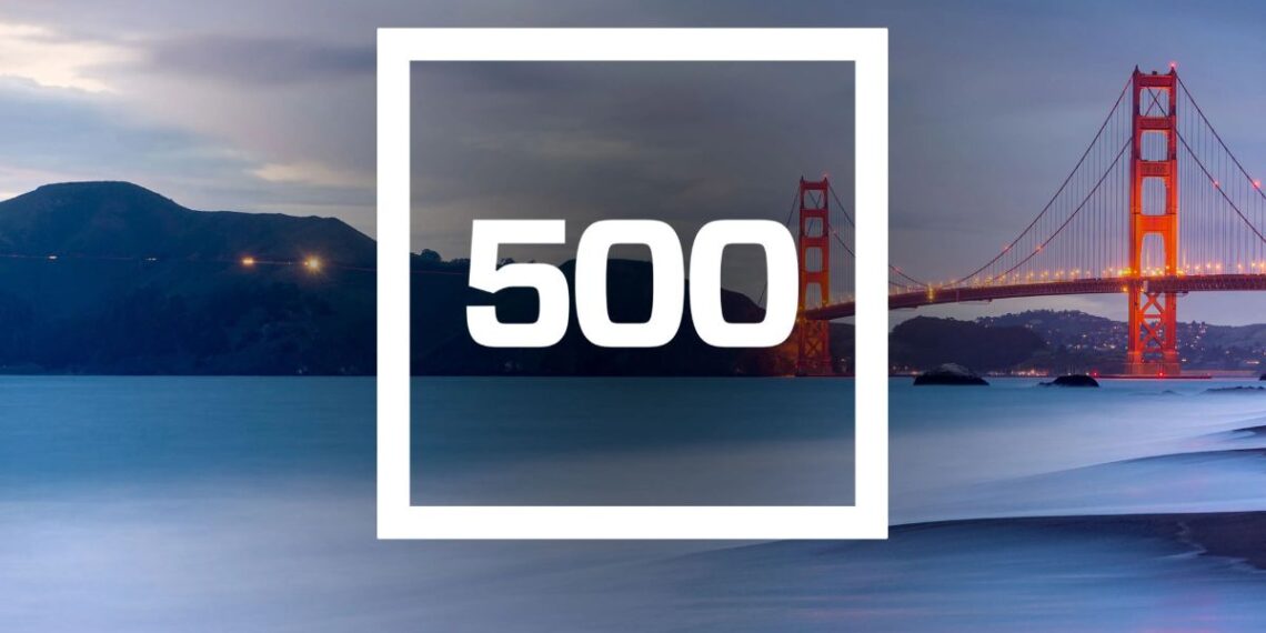 Cover image featuring the logo of 500 Global Flagship Accelerator, a premier program supporting innovative startups worldwide.