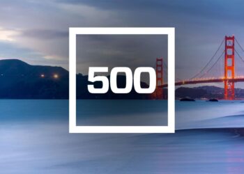 Cover image featuring the logo of 500 Global Flagship Accelerator, a premier program supporting innovative startups worldwide.