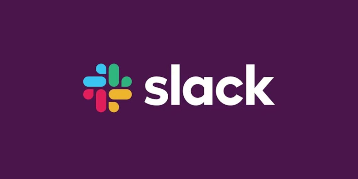 Cover image for 'Slack for Startups: Does It Fit Your Needs?' showing a startup team using Slack for real-time communication and collaboration.