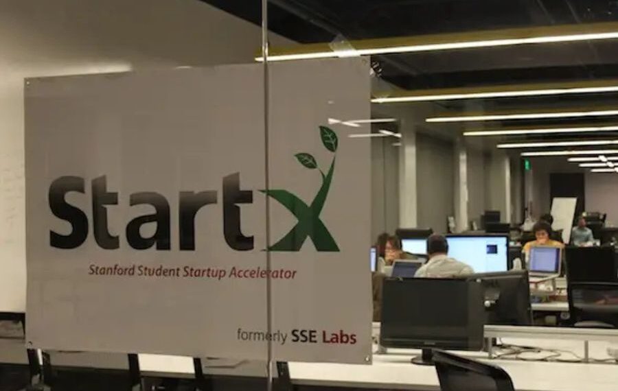 The official StartX Accelerator logo displayed on a clean background, representing Stanford’s startup program.