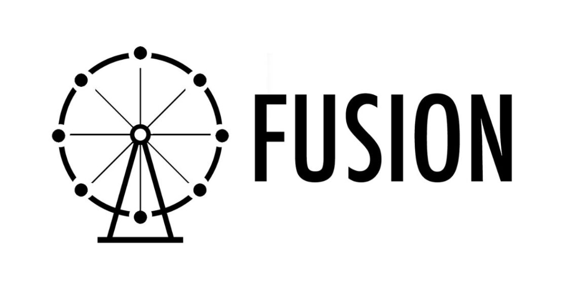 The official Fusion VC Accelerator logo displayed on a white background.
