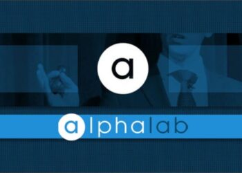 Cover image showing the AlphaLab Accelerator logo and a vibrant tech startup environment.