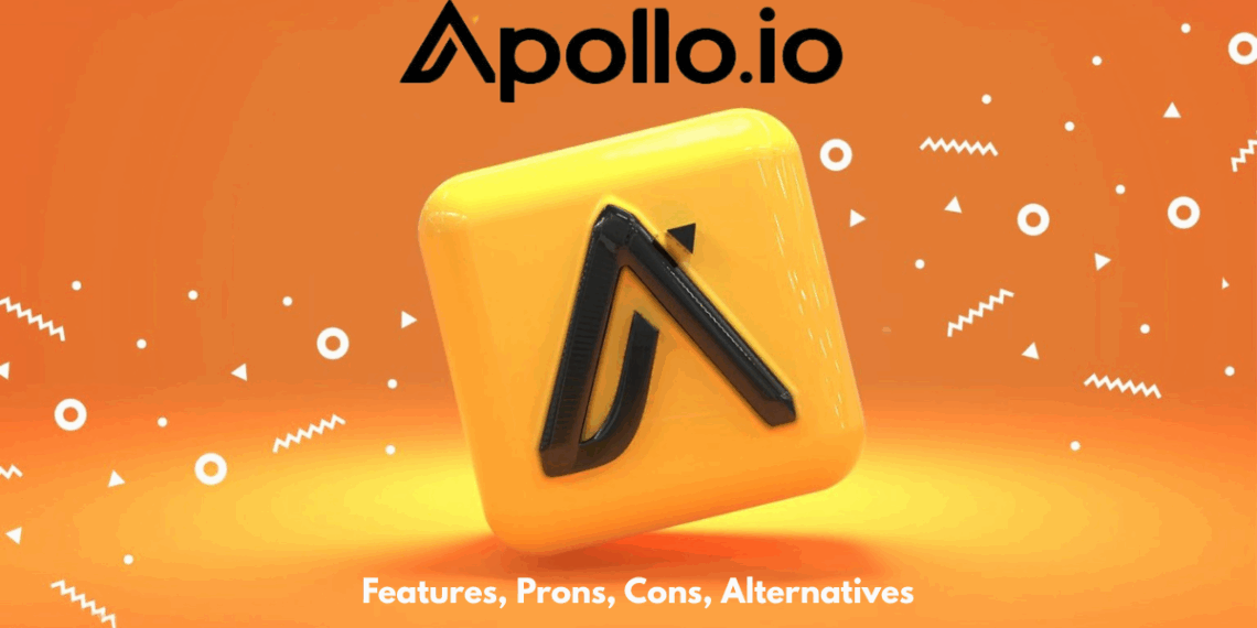 Cover image showcasing Apollo.io as a go-to-market platform for startups, highlighting prospecting and engagement tools.