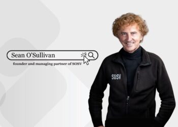 Portrait of Sean O'Sullivan, founder and managing partner of SOSV, used as a cover image representing deep tech venture leadership.