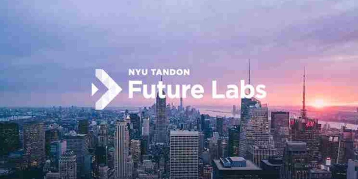 Cover image showcasing the NYU Tandon Future Labs Accelerator branding with a modern, tech-inspired design, representing innovation and startup support.