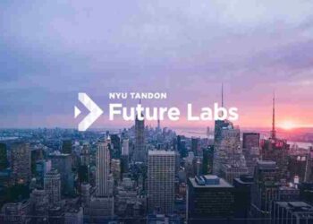 Cover image showcasing the NYU Tandon Future Labs Accelerator branding with a modern, tech-inspired design, representing innovation and startup support.