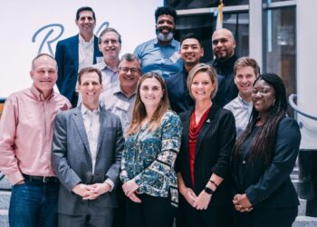 Group photo of the Rally SEA accelerator team, including program leaders and mentors, standing together and smiling.