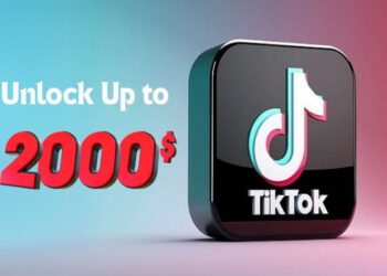 Colorful illustration showing a startup founder launching a marketing campaign with a TikTok Ads promo code for free ad credits.