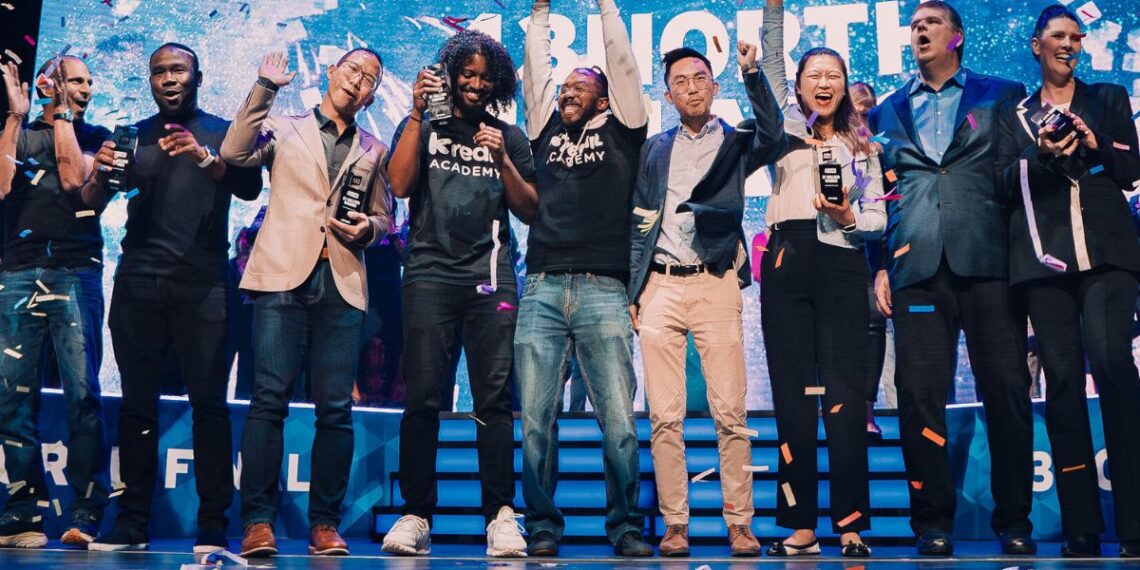 Vibrant 43North Accelerator cover image featuring the official logo and dynamic graphics symbolizing innovation and startup growth in Buffalo, New York.