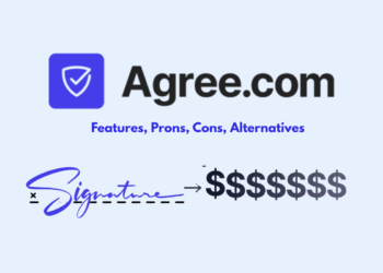 Cover image showcasing Agree.com as an all-in-one agreement platform for startups, highlighting AI-powered contract, invoicing, and payment features.