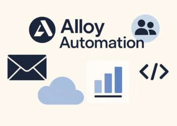 Cover image showing Alloy Automation branding tailored for startup founders, highlighting its relevance in business growth and team productivity.