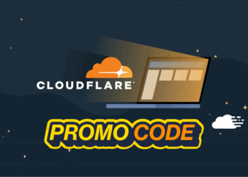 Cloudflare promo code graphic showing up to $250,000 in startup credits via XRaise