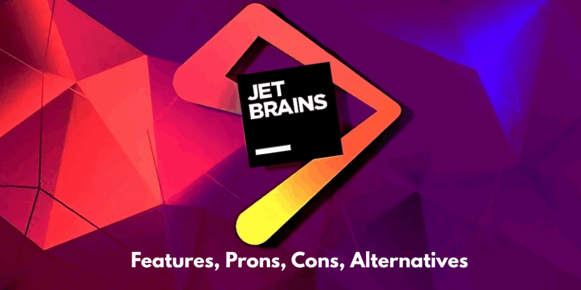 Cover illustration showing JetBrains IDE logos and startup-related icons like rocket, code editor, and team collaboration