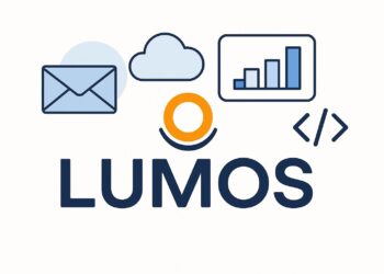 Cover image showing LUMOS branding tailored for startup founders, highlighting its relevance in business growth and team productivity.