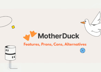 Cover image showing the MotherDuck logo with cloud analytics and startup growth icons.