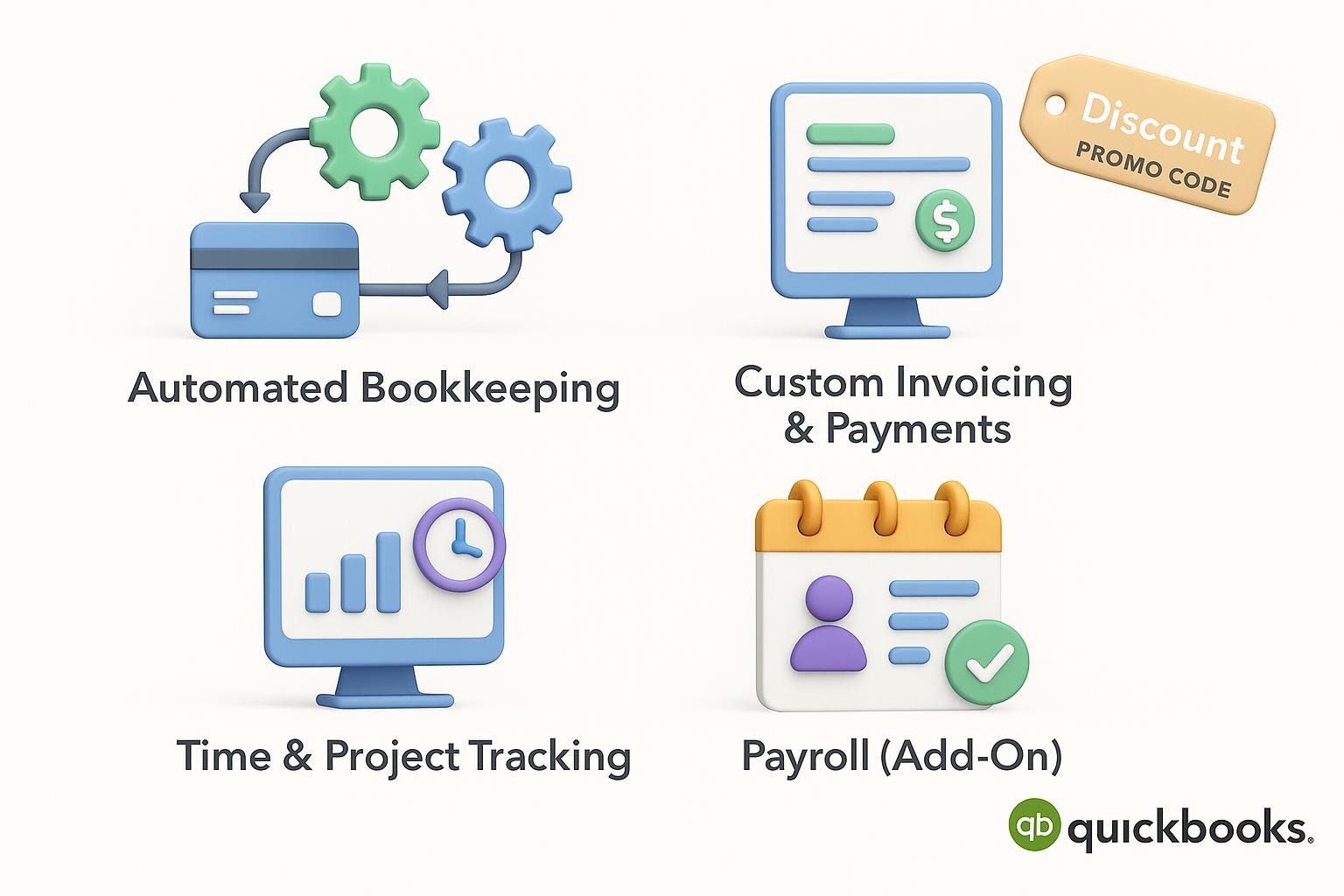 QuickBooks Promo Code for Startups — Get 50%Off Premium