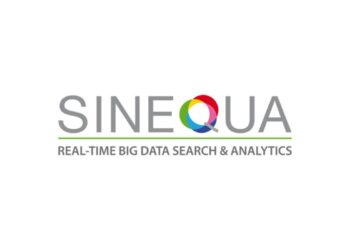 Cover image showing Sinequa branding tailored for startup founders, highlighting its relevance in business growth and team productivity.