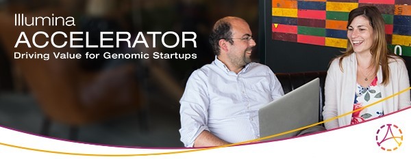 Visual depiction of a Illumina Accelerator Interview via Zoom, with a founder facing a panel of interviewers, capturing the fast-paced, high-stakes dynamic.