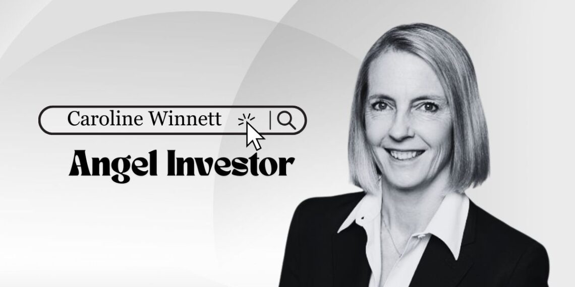 Caroline Winnett smiling confidently in a professional setting, representing her role as an angel investor and Executive Director at Berkeley SkyDeck.