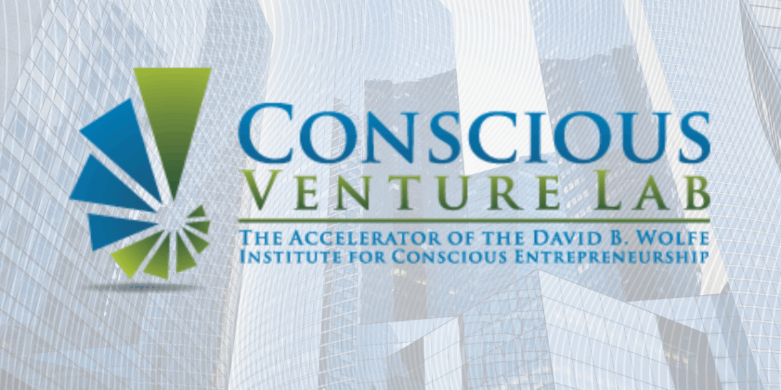 Conscious Venture Lab cover image showcasing the innovative logo and vibrant branding elements representing sustainability and social impact entrepreneurship.