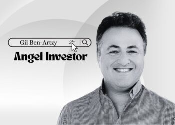 Portrait of Gil Ben-Artzy, Israeli angel investor and UpWest co-founder, known for helping startups expand into the U.S. with funding and go-to-market support.