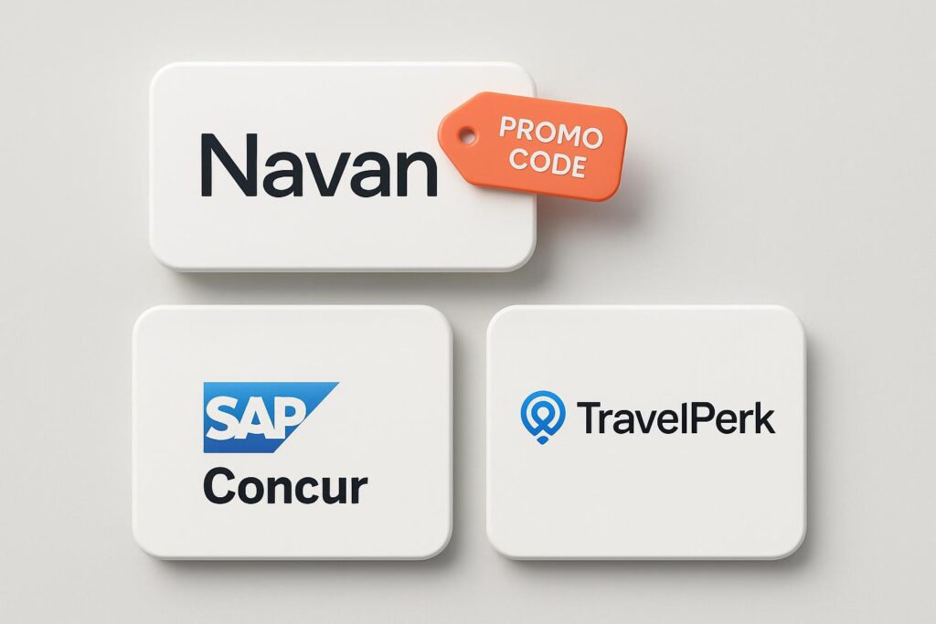  Comparison chart of Navan vs top alternatives (e.g., SAP Concur, TravelPerk), highlighting the benefits of using XRaise to claim the Navan startup promo code
