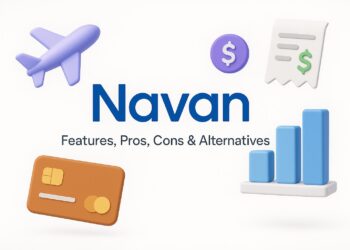 Cover image showing Navan branding tailored for startup founders, highlighting its relevance in business growth and team productivity.
