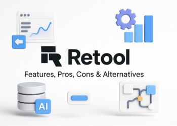 Cover image showing Retool branding tailored for startup founders, highlighting its relevance in business growth and team productivity.