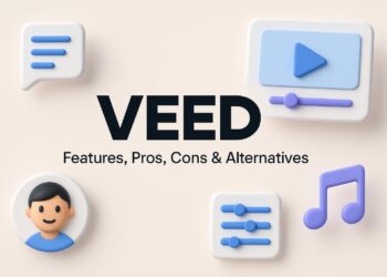 Cover image showing Veed branding tailored for startup founders, highlighting its relevance in business growth and team productivity.