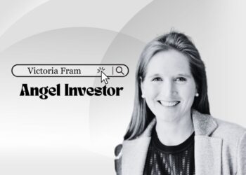 Cover image showing Victoria Fram, angel investor and VilCap GP, known for impact-driven early-stage startup investments and global founder support.