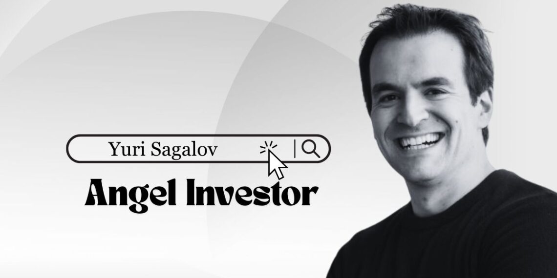 Portrait of angel investor Yuri Sagalov, expert in vertical SaaS and early-stage B2B startup funding