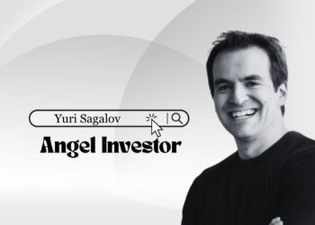 Portrait of angel investor Yuri Sagalov, expert in vertical SaaS and early-stage B2B startup funding