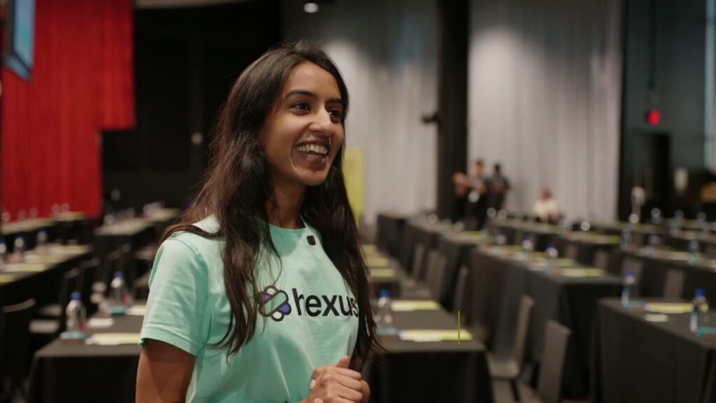 Visual depiction of a Pear VC Accelerator Interview via Zoom, with a founder facing a panel of interviewers, capturing the fast-paced, high-stakes dynamic.