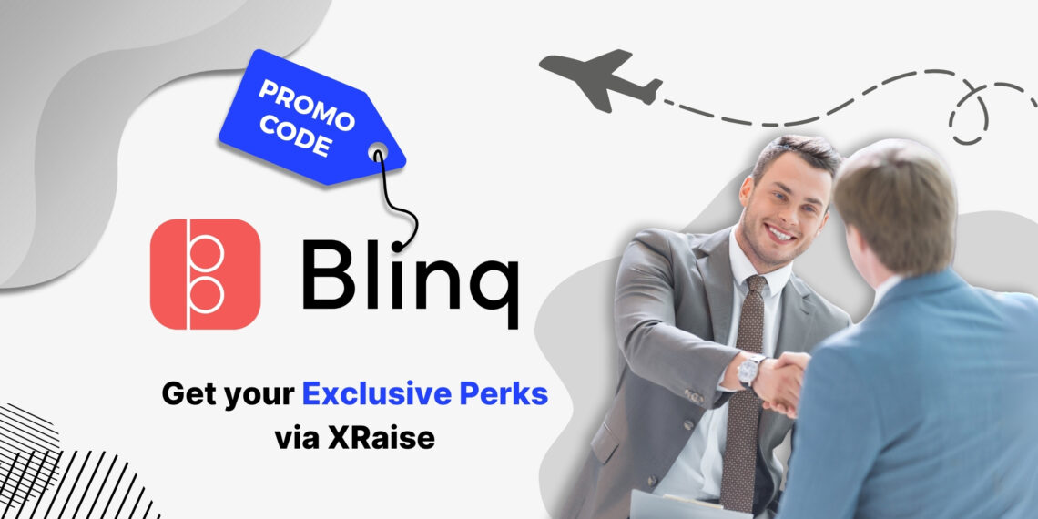 Blinq promo code via XRaise exclusive perks for startups – digital business card and networking tool credits