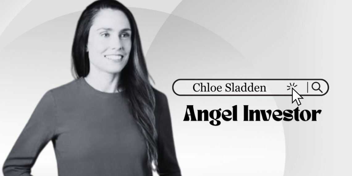 Portrait of angel investor Chloe Sladden, ex-Twitter VP and solo GP at #OpenToWork, focused on backing Future of Work and creator startups.