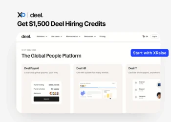 Deel discount for startups with $1,500 hiring credits for global payroll and HR