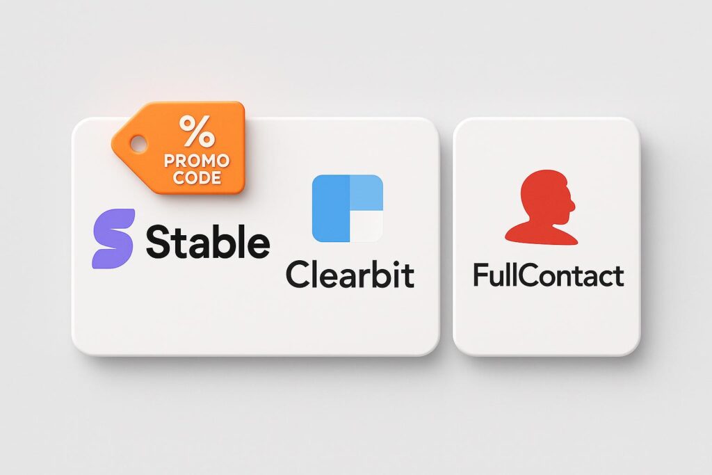 Comparison chart of Stable vs top alternatives (e.g., Clearbit, FullContact), highlighting the benefits of using XRaise to claim the Stable startup promo code