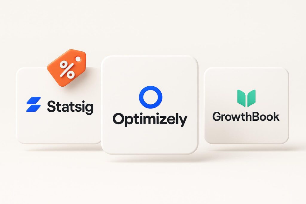 Comparison chart of Statsig vs top alternatives (e.g., Optimizely, GrowthBook), highlighting the benefits of using XRaise to claim the Statsig startup promo code