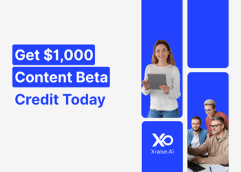 Content Beta Promo Code banner offering $1,000 Content Beta credit today