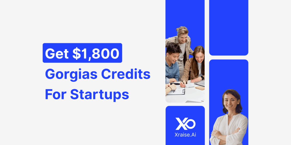 Gorgias promo code Gorgias promo code banner showing founders getting credits