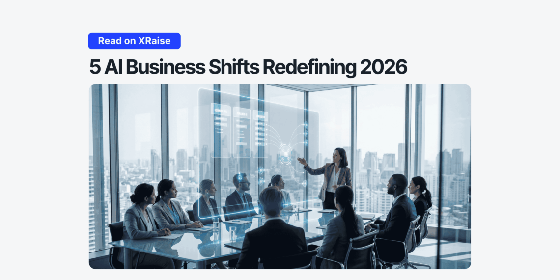 AI business shifts strategy meeting, exploring AI business shifts for 2026