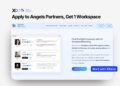 Apply for Angels Partners startup perk with 1 fundraising workspace on XRaise