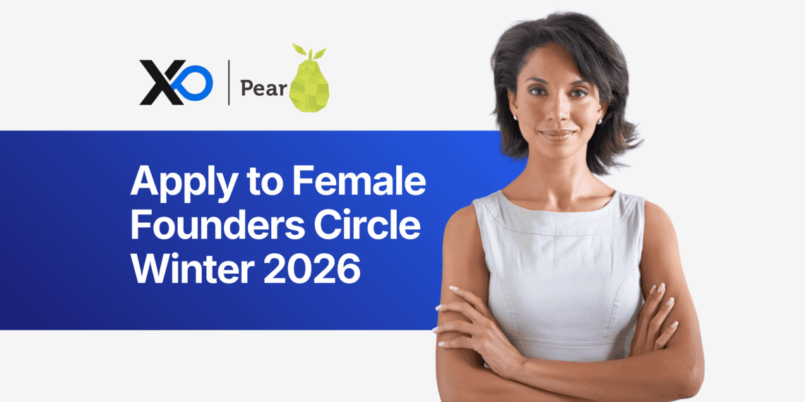 Apply to Female Founders Circle Winter 2026 banner