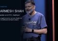 Dharmesh Shah angel investor profile hero for SaaS, AI agents and software infrastructure founders