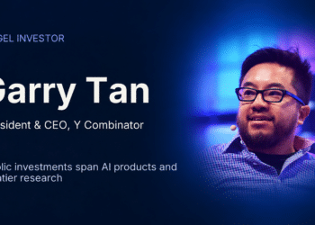 Garry Tan portrait with his role as President and CEO of Y Combinator
