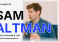 Sam Altman, OpenAI co-founder and CEO, with a real portrait and personal-investment context