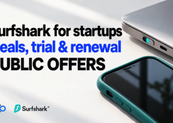 Surfshark for startups: public deals, trial and renewal checks.